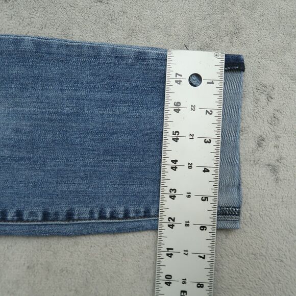 KUT from the Kloth Jeans Women's 10 Mid-Rise Skinny Leg 26" Inseam Distressed - Picture 6 of 16